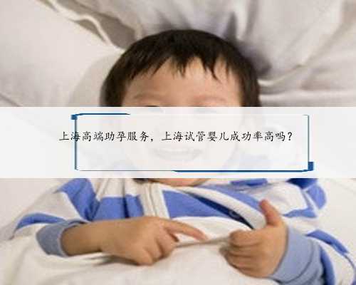 上海高端助孕服务，上海试管婴儿成功率高吗？